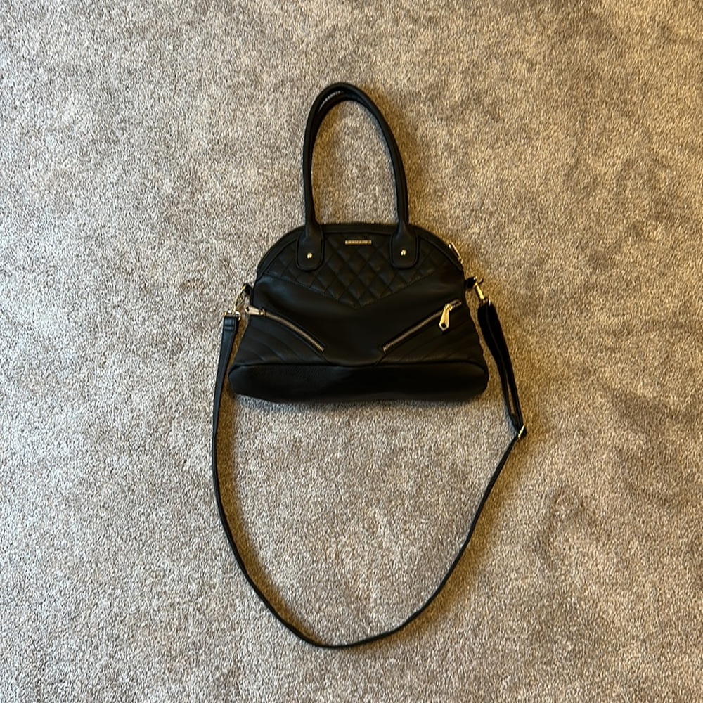 🆕 Quilted Top Handle Satchel, Rampage - Picture 8 of 10